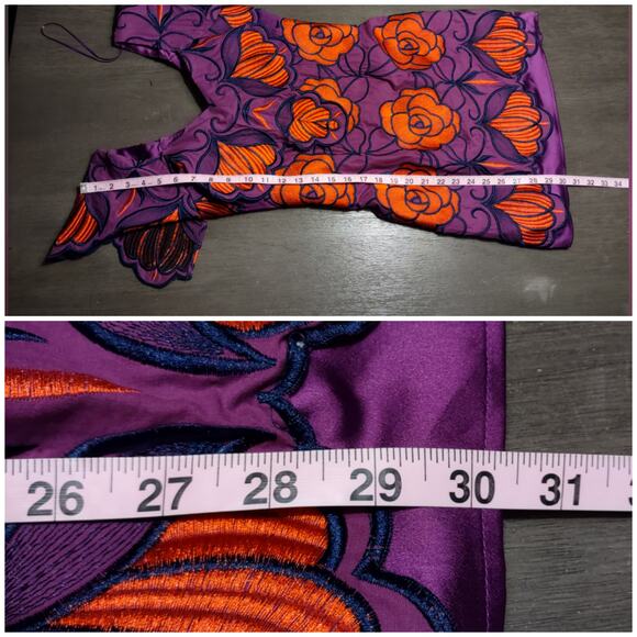 Alice McCall Ms Rose Embroidered Floral Mini Dress Size 0 with alterations - Picture 12 of 14